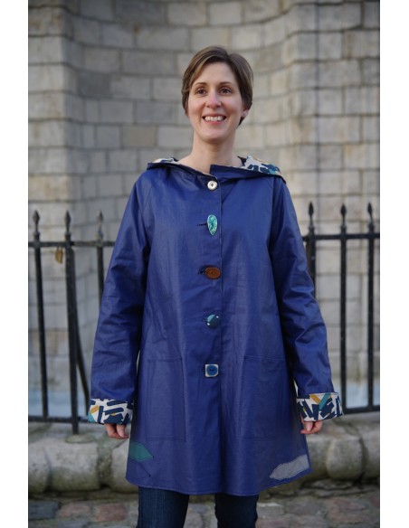 Imperméable femme Marine