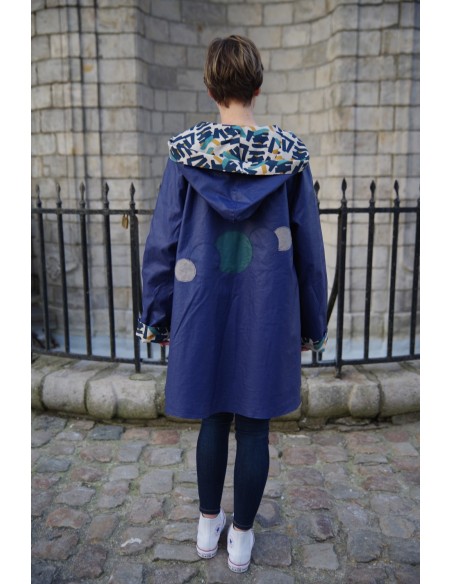 Imperméable femme Marine