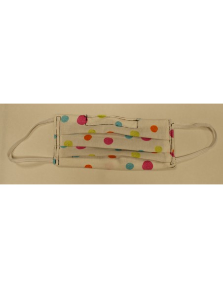 Gros pois multicolore