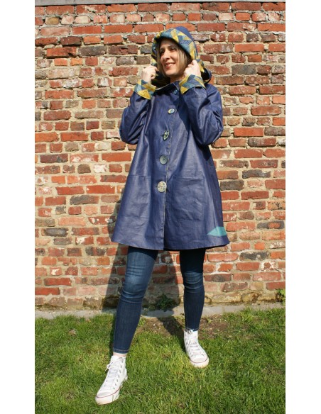 Imperméable Marine femme