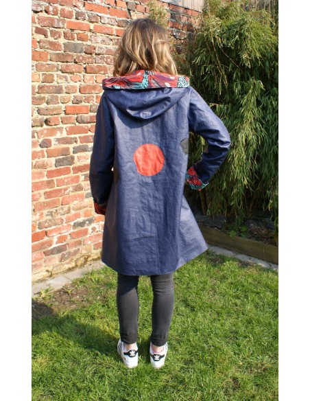 Imperméable Marine femme