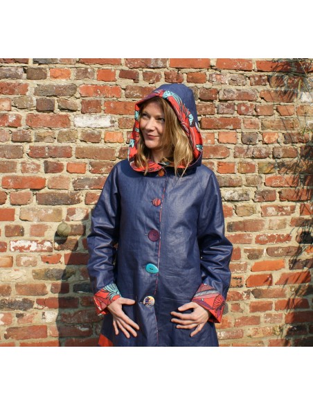 Imperméable Marine femme