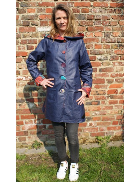 Imperméable Marine femme
