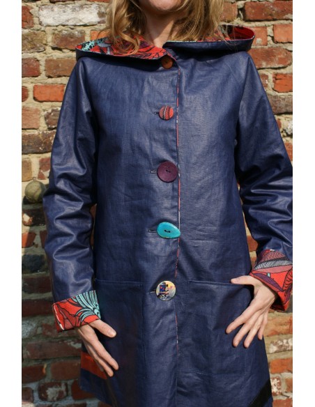 Imperméable Marine femme